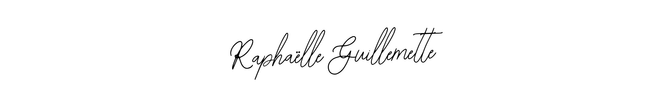 Use a signature maker to create a handwritten signature online. With this signature software, you can design (Bearetta-2O07w) your own signature for name Raphaëlle Guillemette. Raphaëlle Guillemette signature style 12 images and pictures png