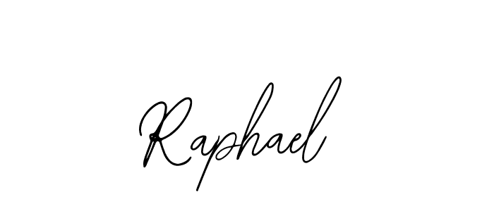 Use a signature maker to create a handwritten signature online. With this signature software, you can design (Bearetta-2O07w) your own signature for name Raphael. Raphael signature style 12 images and pictures png