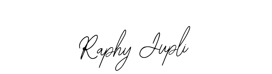 Create a beautiful signature design for name Raphy Jupli. With this signature (Bearetta-2O07w) fonts, you can make a handwritten signature for free. Raphy Jupli signature style 12 images and pictures png