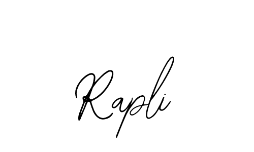 How to Draw Rapli signature style? Bearetta-2O07w is a latest design signature styles for name Rapli. Rapli signature style 12 images and pictures png