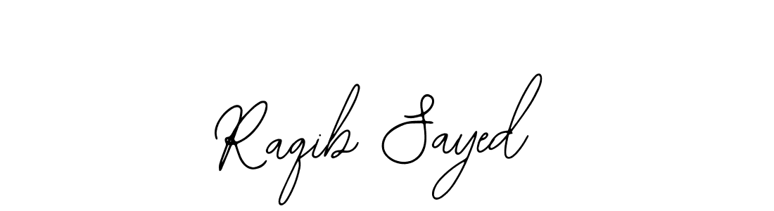 if you are searching for the best signature style for your name Raqib Sayed. so please give up your signature search. here we have designed multiple signature styles  using Bearetta-2O07w. Raqib Sayed signature style 12 images and pictures png