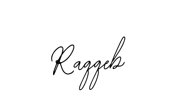 How to Draw Raqqeb signature style? Bearetta-2O07w is a latest design signature styles for name Raqqeb. Raqqeb signature style 12 images and pictures png