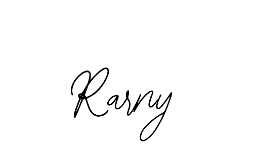 How to make Rarny signature? Bearetta-2O07w is a professional autograph style. Create handwritten signature for Rarny name. Rarny signature style 12 images and pictures png