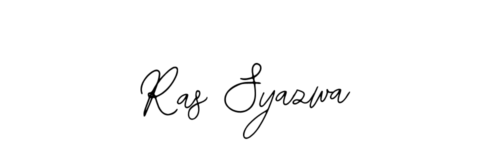 Design your own signature with our free online signature maker. With this signature software, you can create a handwritten (Bearetta-2O07w) signature for name Ras Syazwa. Ras Syazwa signature style 12 images and pictures png