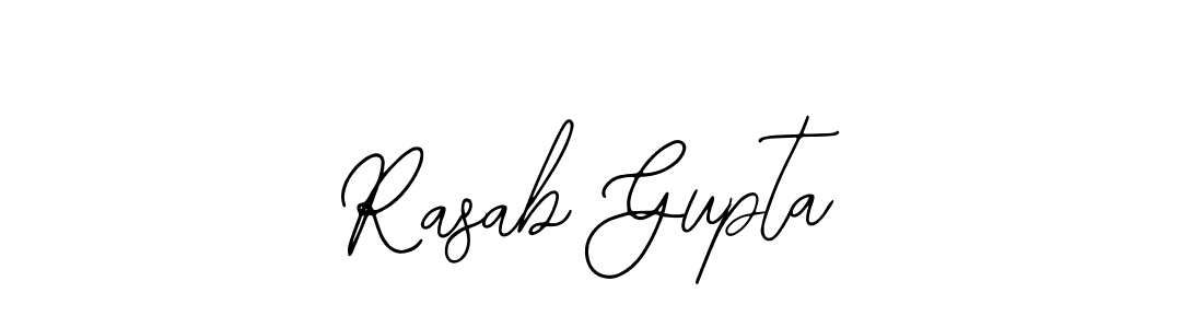 The best way (Bearetta-2O07w) to make a short signature is to pick only two or three words in your name. The name Rasab Gupta include a total of six letters. For converting this name. Rasab Gupta signature style 12 images and pictures png