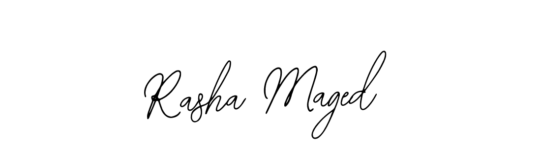 Rasha Maged stylish signature style. Best Handwritten Sign (Bearetta-2O07w) for my name. Handwritten Signature Collection Ideas for my name Rasha Maged. Rasha Maged signature style 12 images and pictures png