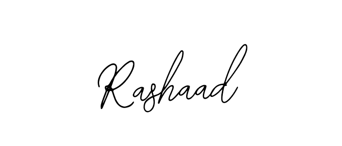 Rashaad stylish signature style. Best Handwritten Sign (Bearetta-2O07w) for my name. Handwritten Signature Collection Ideas for my name Rashaad. Rashaad signature style 12 images and pictures png