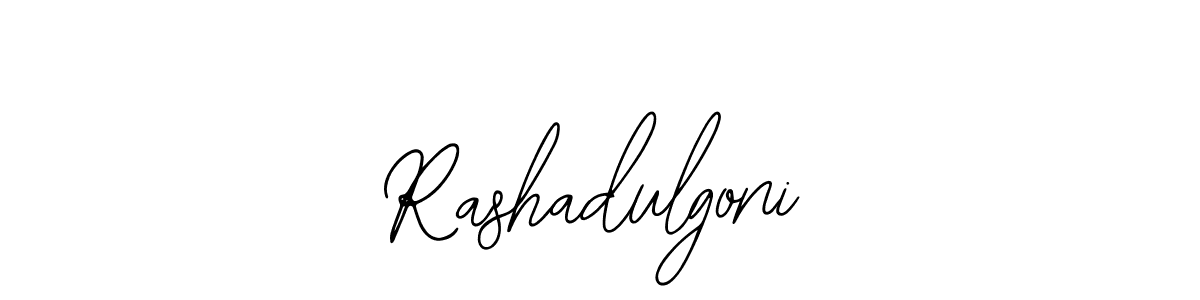 Bearetta-2O07w is a professional signature style that is perfect for those who want to add a touch of class to their signature. It is also a great choice for those who want to make their signature more unique. Get Rashadulgoni name to fancy signature for free. Rashadulgoni signature style 12 images and pictures png