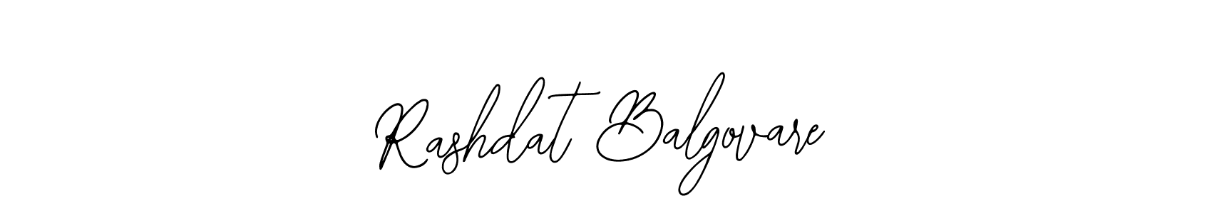 It looks lik you need a new signature style for name Rashdat Balgovare. Design unique handwritten (Bearetta-2O07w) signature with our free signature maker in just a few clicks. Rashdat Balgovare signature style 12 images and pictures png