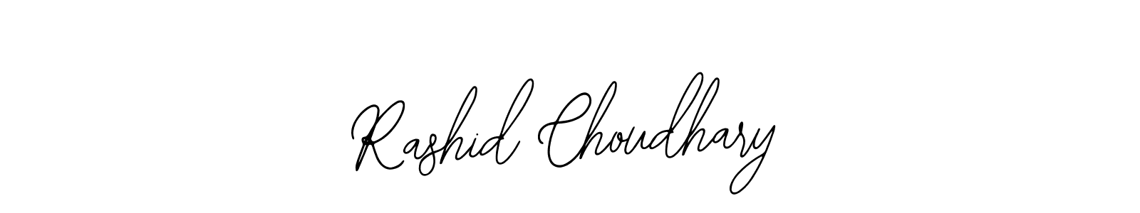 Make a beautiful signature design for name Rashid Choudhary. Use this online signature maker to create a handwritten signature for free. Rashid Choudhary signature style 12 images and pictures png