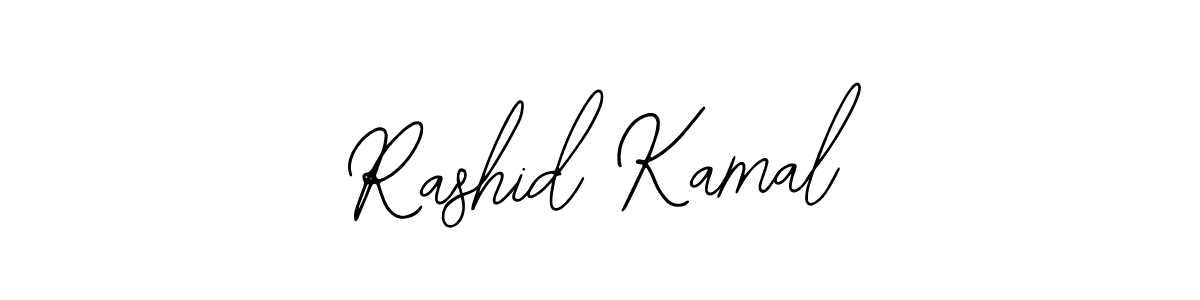 Design your own signature with our free online signature maker. With this signature software, you can create a handwritten (Bearetta-2O07w) signature for name Rashid Kamal. Rashid Kamal signature style 12 images and pictures png
