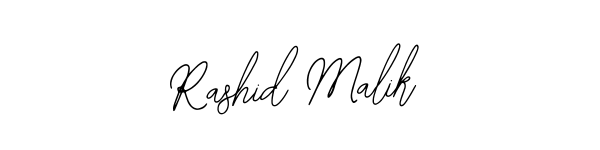 Rashid Malik stylish signature style. Best Handwritten Sign (Bearetta-2O07w) for my name. Handwritten Signature Collection Ideas for my name Rashid Malik. Rashid Malik signature style 12 images and pictures png