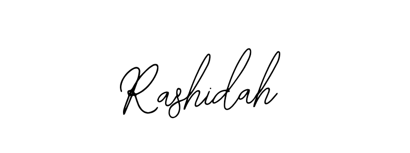 Make a beautiful signature design for name Rashidah. Use this online signature maker to create a handwritten signature for free. Rashidah signature style 12 images and pictures png
