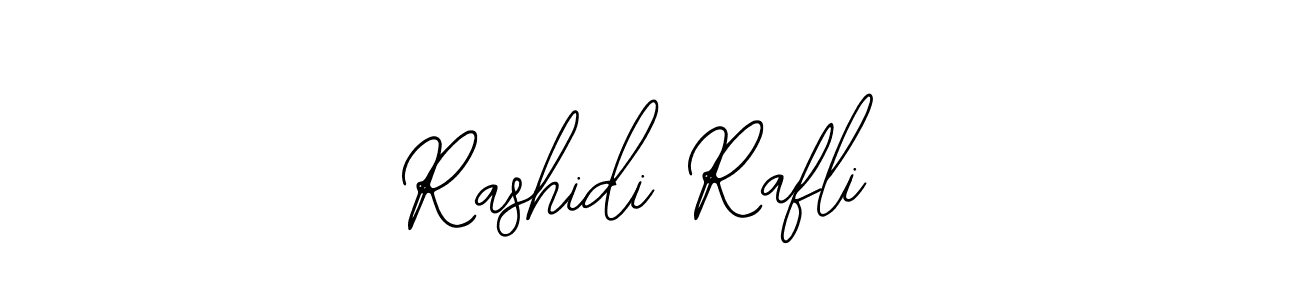 Make a beautiful signature design for name Rashidi Rafli. Use this online signature maker to create a handwritten signature for free. Rashidi Rafli signature style 12 images and pictures png