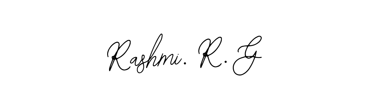 Make a short Rashmi. R. G signature style. Manage your documents anywhere anytime using Bearetta-2O07w. Create and add eSignatures, submit forms, share and send files easily. Rashmi. R. G signature style 12 images and pictures png