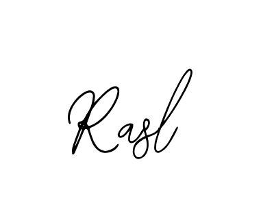 Also You can easily find your signature by using the search form. We will create Rasl name handwritten signature images for you free of cost using Bearetta-2O07w sign style. Rasl signature style 12 images and pictures png