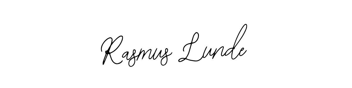 The best way (Bearetta-2O07w) to make a short signature is to pick only two or three words in your name. The name Rasmus Lunde include a total of six letters. For converting this name. Rasmus Lunde signature style 12 images and pictures png