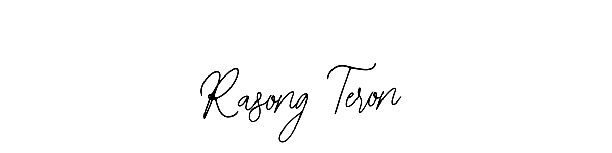 It looks lik you need a new signature style for name Rasong Teron. Design unique handwritten (Bearetta-2O07w) signature with our free signature maker in just a few clicks. Rasong Teron signature style 12 images and pictures png