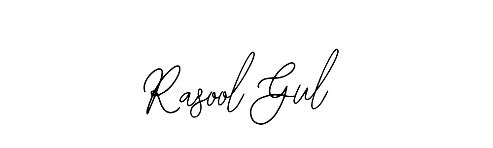 Make a beautiful signature design for name Rasool Gul. Use this online signature maker to create a handwritten signature for free. Rasool Gul signature style 12 images and pictures png