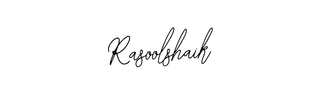 Also we have Rasoolshaik name is the best signature style. Create professional handwritten signature collection using Bearetta-2O07w autograph style. Rasoolshaik signature style 12 images and pictures png