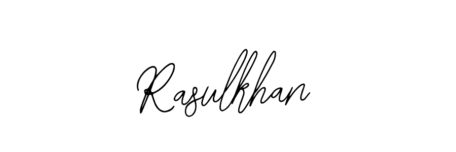 You should practise on your own different ways (Bearetta-2O07w) to write your name (Rasulkhan) in signature. don't let someone else do it for you. Rasulkhan signature style 12 images and pictures png