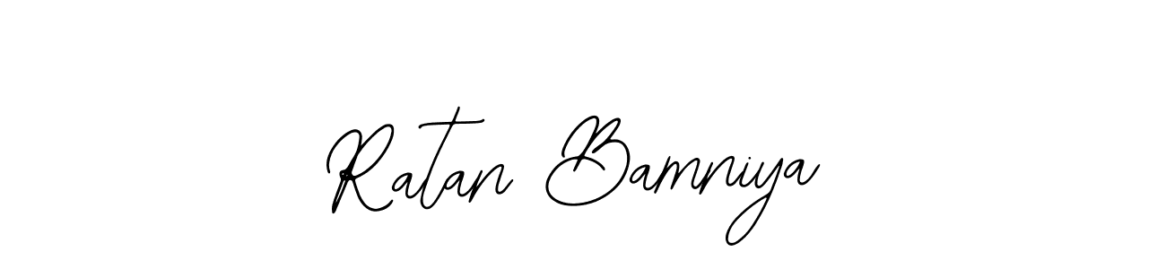 Make a beautiful signature design for name Ratan Bamniya. Use this online signature maker to create a handwritten signature for free. Ratan Bamniya signature style 12 images and pictures png