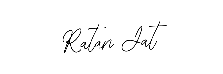 Use a signature maker to create a handwritten signature online. With this signature software, you can design (Bearetta-2O07w) your own signature for name Ratan Jat. Ratan Jat signature style 12 images and pictures png