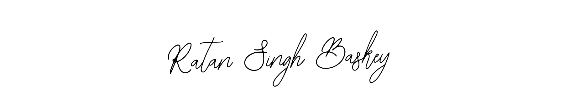 How to make Ratan Singh Baskey name signature. Use Bearetta-2O07w style for creating short signs online. This is the latest handwritten sign. Ratan Singh Baskey signature style 12 images and pictures png