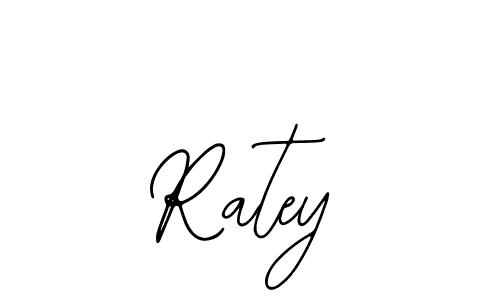 Use a signature maker to create a handwritten signature online. With this signature software, you can design (Bearetta-2O07w) your own signature for name Ratey. Ratey signature style 12 images and pictures png