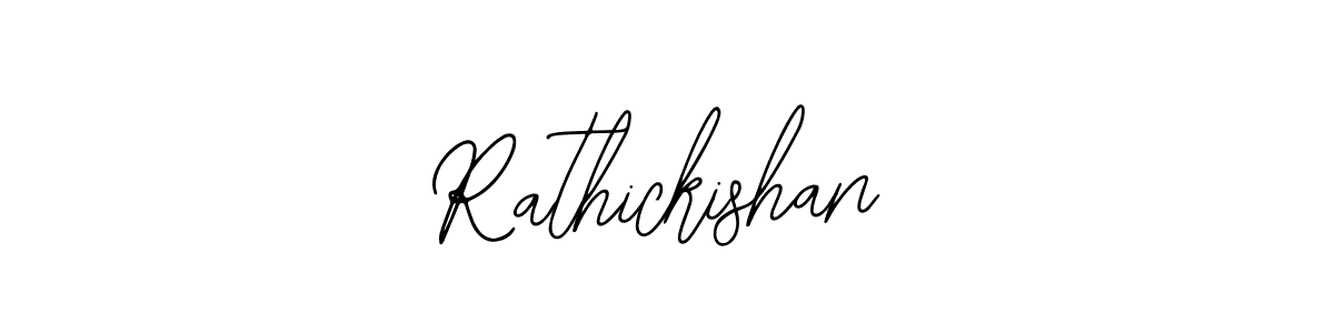 How to make Rathickishan signature? Bearetta-2O07w is a professional autograph style. Create handwritten signature for Rathickishan name. Rathickishan signature style 12 images and pictures png