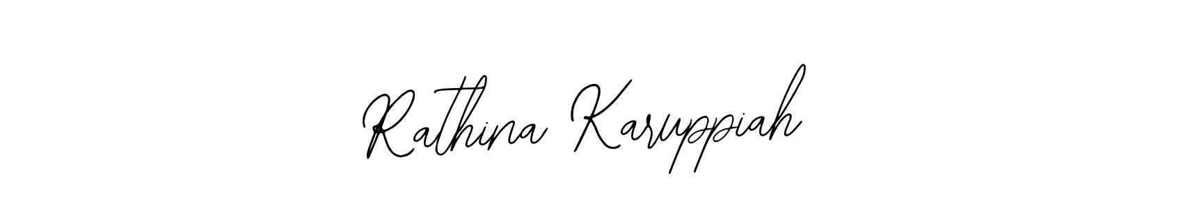 The best way (Bearetta-2O07w) to make a short signature is to pick only two or three words in your name. The name Rathina Karuppiah include a total of six letters. For converting this name. Rathina Karuppiah signature style 12 images and pictures png