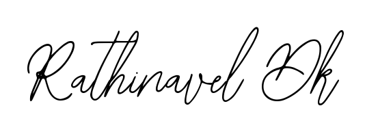 Quickly download Rathinavel Dk name signature in high-resolution PNG using Bearetta-2O07w style. Ready to insert into PDFs and online applications. Rathinavel Dk signature style 12 images and pictures png