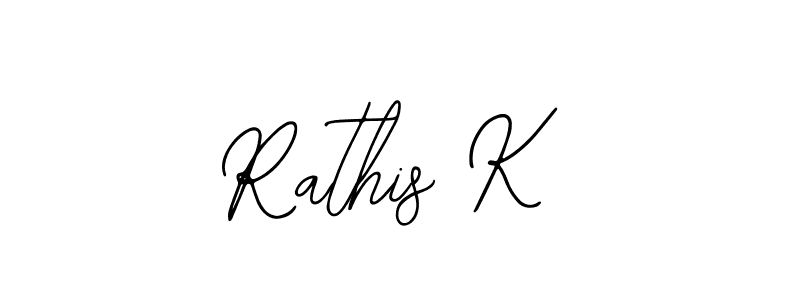 How to Draw Rathis K signature style? Bearetta-2O07w is a latest design signature styles for name Rathis K. Rathis K signature style 12 images and pictures png