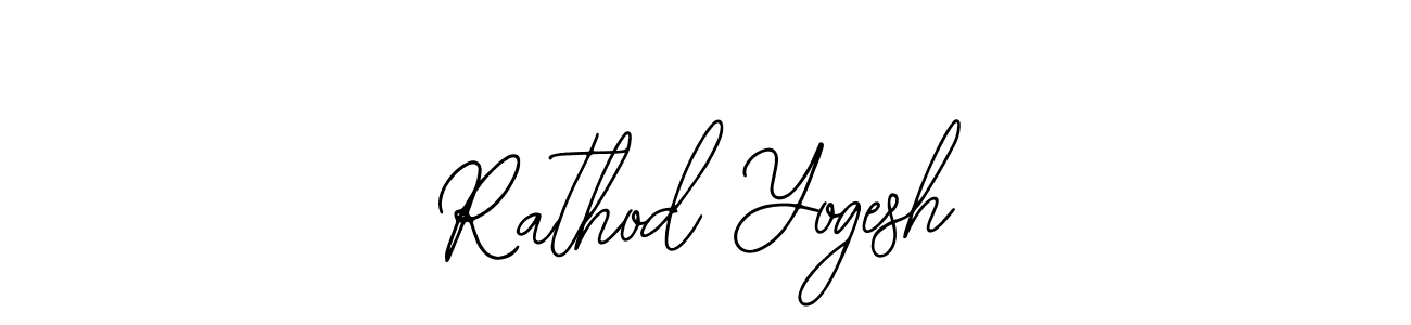 Make a short Rathod Yogesh signature style. Manage your documents anywhere anytime using Bearetta-2O07w. Create and add eSignatures, submit forms, share and send files easily. Rathod Yogesh signature style 12 images and pictures png