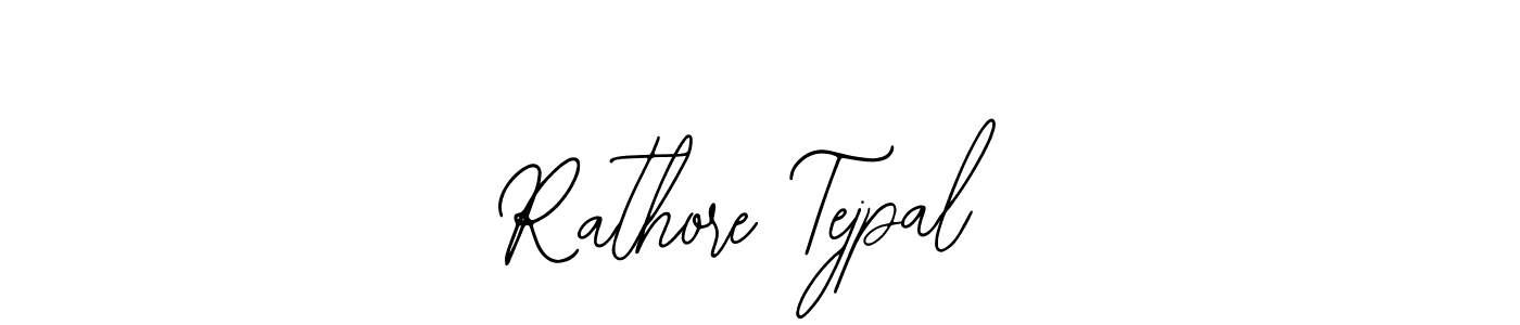 Rathore Tejpal stylish signature style. Best Handwritten Sign (Bearetta-2O07w) for my name. Handwritten Signature Collection Ideas for my name Rathore Tejpal. Rathore Tejpal signature style 12 images and pictures png