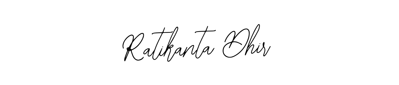 You should practise on your own different ways (Bearetta-2O07w) to write your name (Ratikanta Dhir) in signature. don't let someone else do it for you. Ratikanta Dhir signature style 12 images and pictures png
