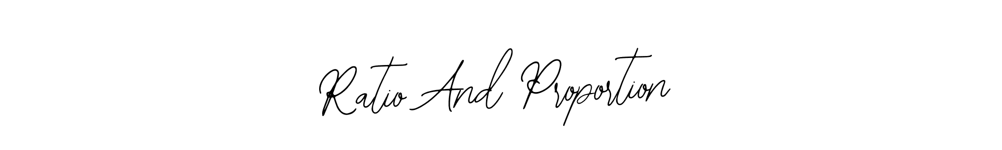 Ratio And Proportion stylish signature style. Best Handwritten Sign (Bearetta-2O07w) for my name. Handwritten Signature Collection Ideas for my name Ratio And Proportion. Ratio And Proportion signature style 12 images and pictures png