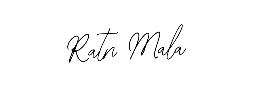Use a signature maker to create a handwritten signature online. With this signature software, you can design (Bearetta-2O07w) your own signature for name Ratn Mala. Ratn Mala signature style 12 images and pictures png