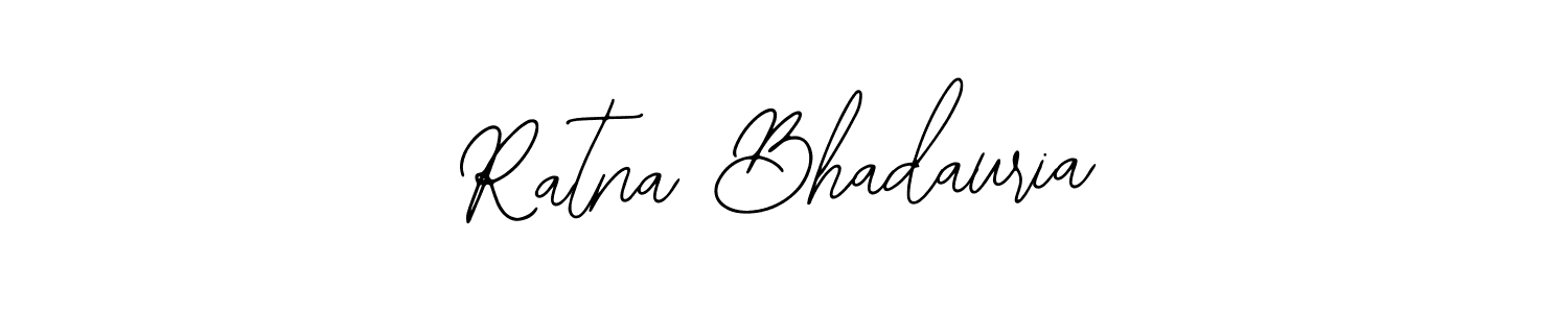 Make a beautiful signature design for name Ratna Bhadauria. With this signature (Bearetta-2O07w) style, you can create a handwritten signature for free. Ratna Bhadauria signature style 12 images and pictures png