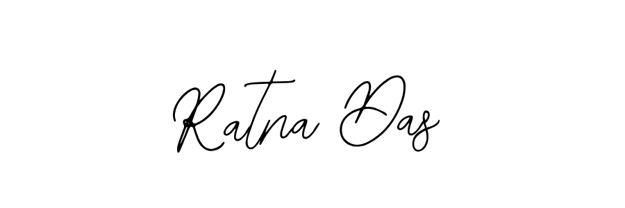 You should practise on your own different ways (Bearetta-2O07w) to write your name (Ratna Das) in signature. don't let someone else do it for you. Ratna Das signature style 12 images and pictures png