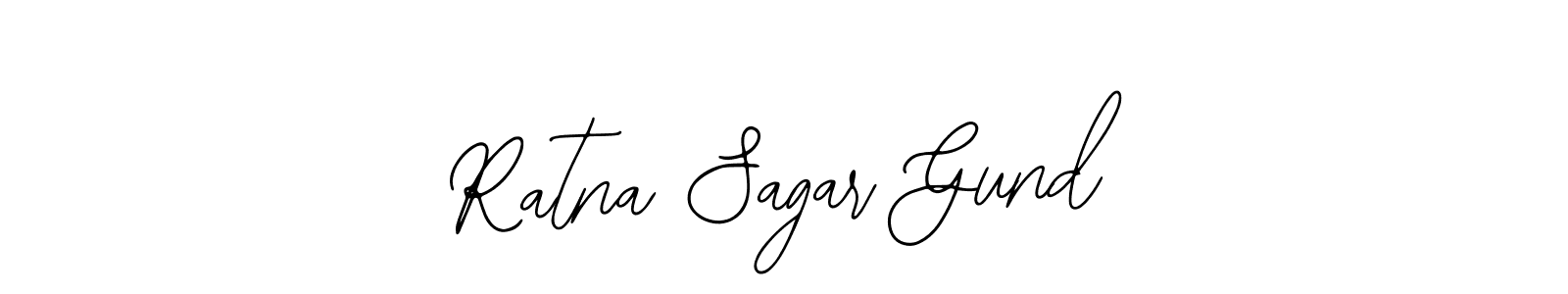 This is the best signature style for the Ratna Sagar Gund name. Also you like these signature font (Bearetta-2O07w). Mix name signature. Ratna Sagar Gund signature style 12 images and pictures png