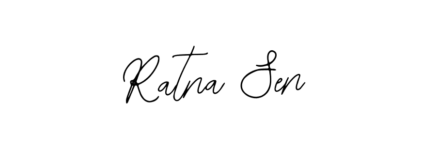 The best way (Bearetta-2O07w) to make a short signature is to pick only two or three words in your name. The name Ratna Sen include a total of six letters. For converting this name. Ratna Sen signature style 12 images and pictures png
