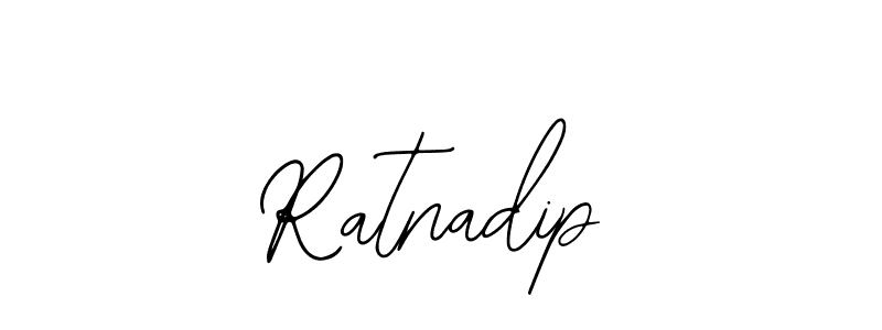 You should practise on your own different ways (Bearetta-2O07w) to write your name (Ratnadip) in signature. don't let someone else do it for you. Ratnadip signature style 12 images and pictures png