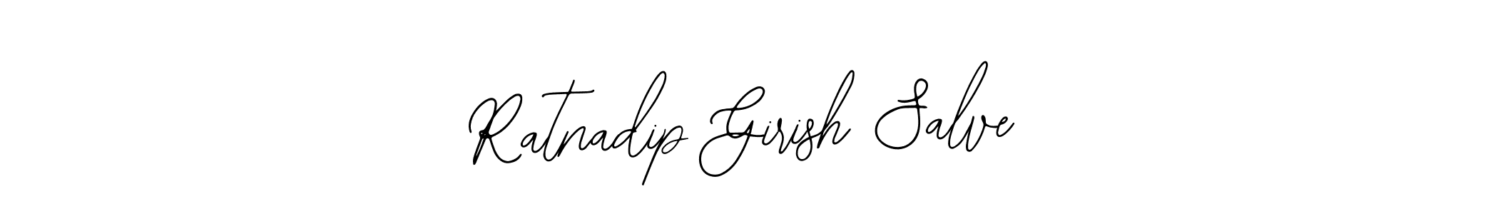 Also we have Ratnadip Girish Salve name is the best signature style. Create professional handwritten signature collection using Bearetta-2O07w autograph style. Ratnadip Girish Salve signature style 12 images and pictures png