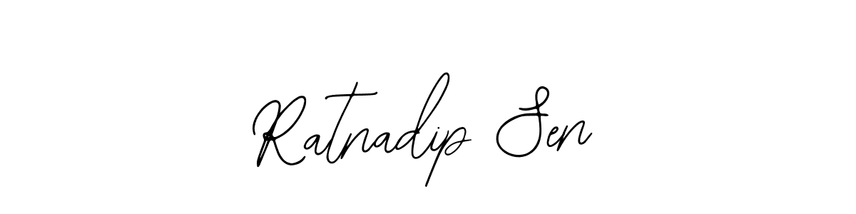 Bearetta-2O07w is a professional signature style that is perfect for those who want to add a touch of class to their signature. It is also a great choice for those who want to make their signature more unique. Get Ratnadip Sen name to fancy signature for free. Ratnadip Sen signature style 12 images and pictures png
