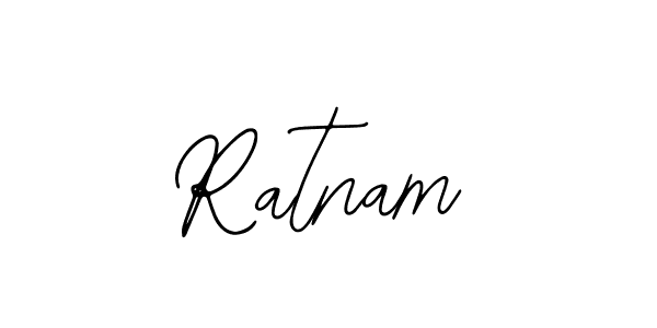 if you are searching for the best signature style for your name Ratnam. so please give up your signature search. here we have designed multiple signature styles  using Bearetta-2O07w. Ratnam signature style 12 images and pictures png