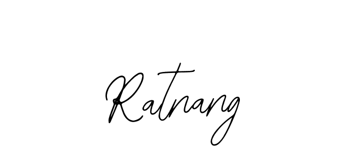 Design your own signature with our free online signature maker. With this signature software, you can create a handwritten (Bearetta-2O07w) signature for name Ratnang. Ratnang signature style 12 images and pictures png