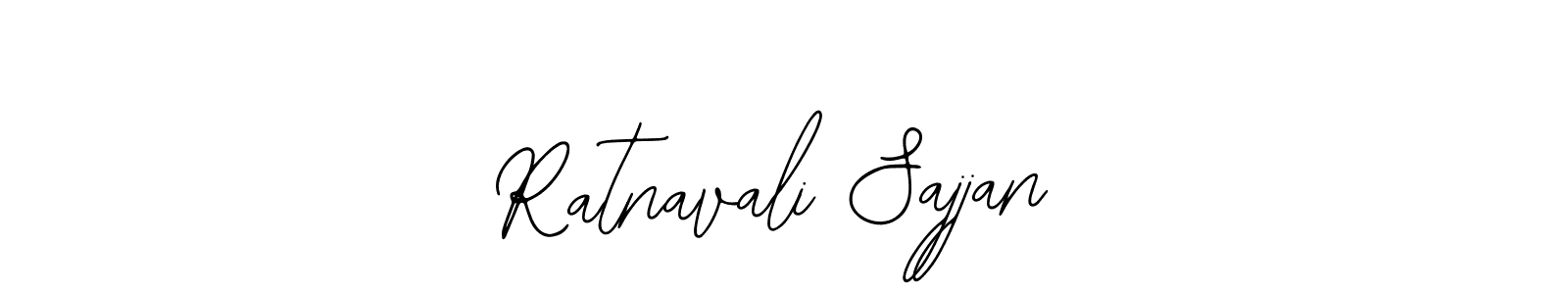 Also we have Ratnavali Sajjan name is the best signature style. Create professional handwritten signature collection using Bearetta-2O07w autograph style. Ratnavali Sajjan signature style 12 images and pictures png