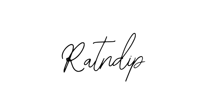 The best way (Bearetta-2O07w) to make a short signature is to pick only two or three words in your name. The name Ratndip include a total of six letters. For converting this name. Ratndip signature style 12 images and pictures png