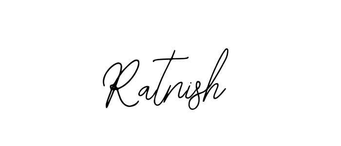 Design your own signature with our free online signature maker. With this signature software, you can create a handwritten (Bearetta-2O07w) signature for name Ratnish. Ratnish signature style 12 images and pictures png